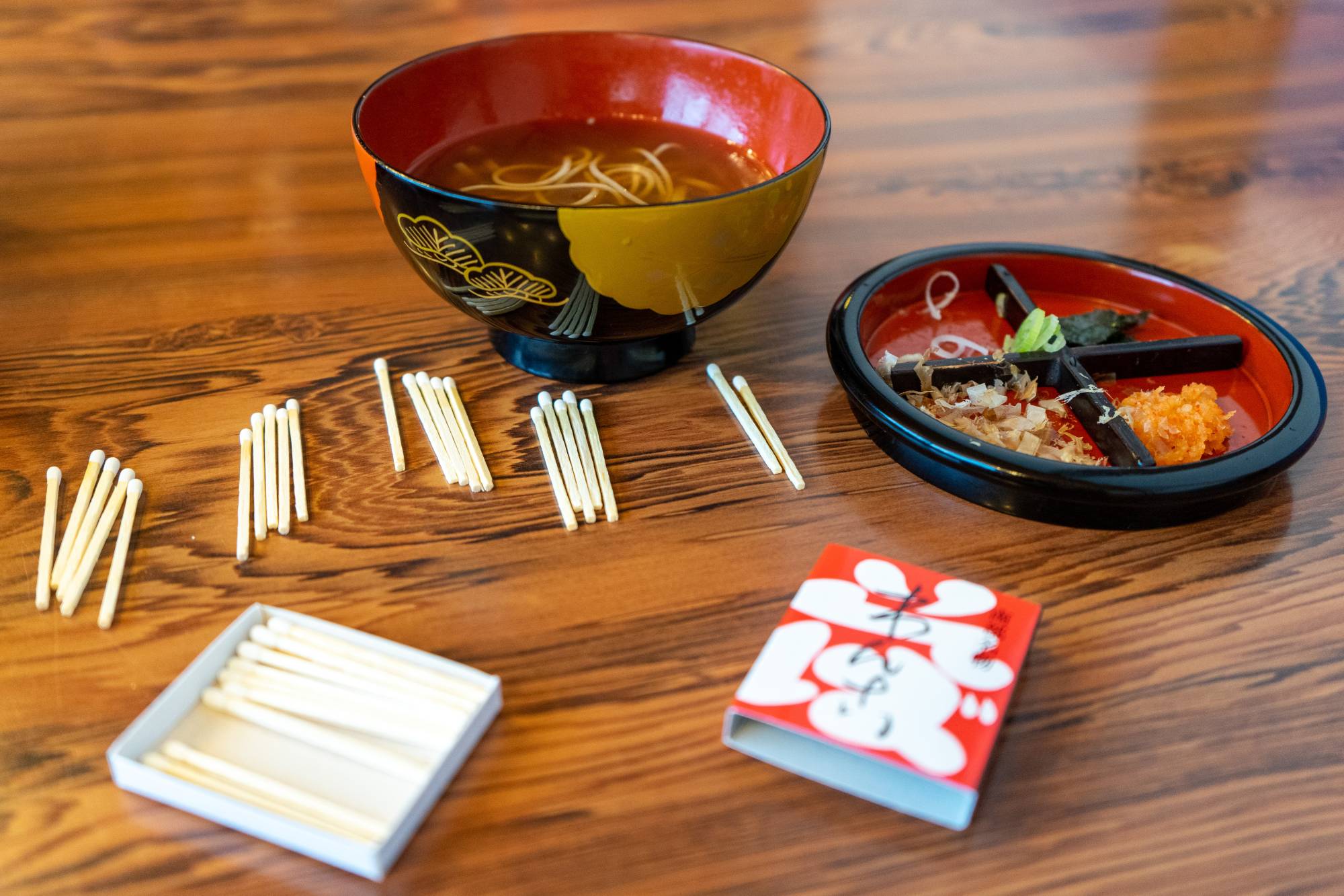 Just one more: Fifteen bowls of wanko soba roughly equate to one standard serving of noodles. Diners keep eating until they’re full. | OSCAR BOYD