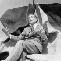 Cardin holds a press conference on his return to the People\'s Republic of China in March 1979. | AP