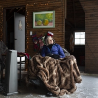 Preparation is key: Sally Jacobs added heat lamps to her patio and had her garage rewired to accommodate several space heaters as she plans to ring in 2021 with a few friends outdoors.  | KATHERINE TAYLOR / THE NEW YORK TIMES