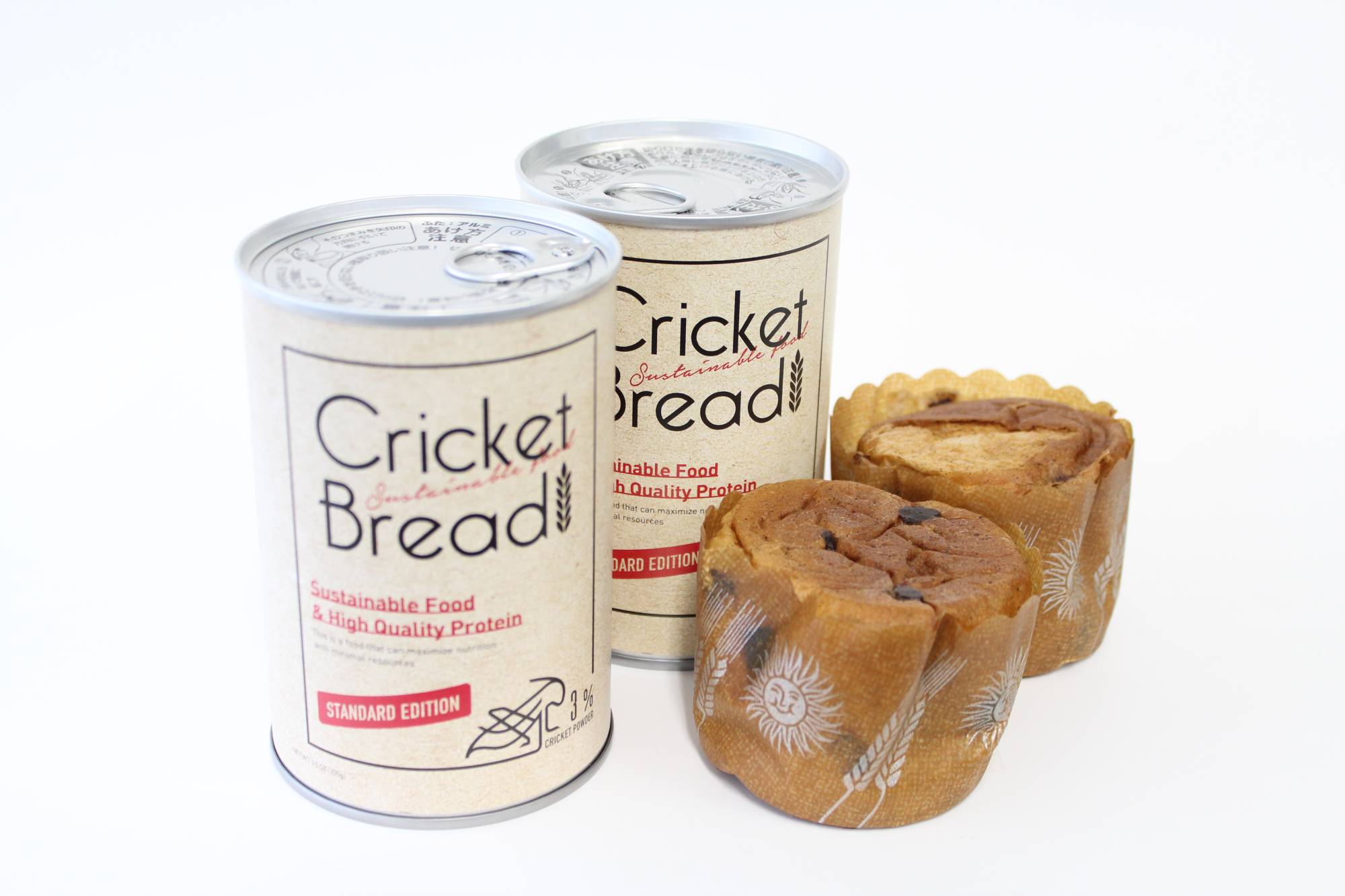 Gryllus produces cricket-based food products, including cricket bread. | Courtesy of Gryllus 