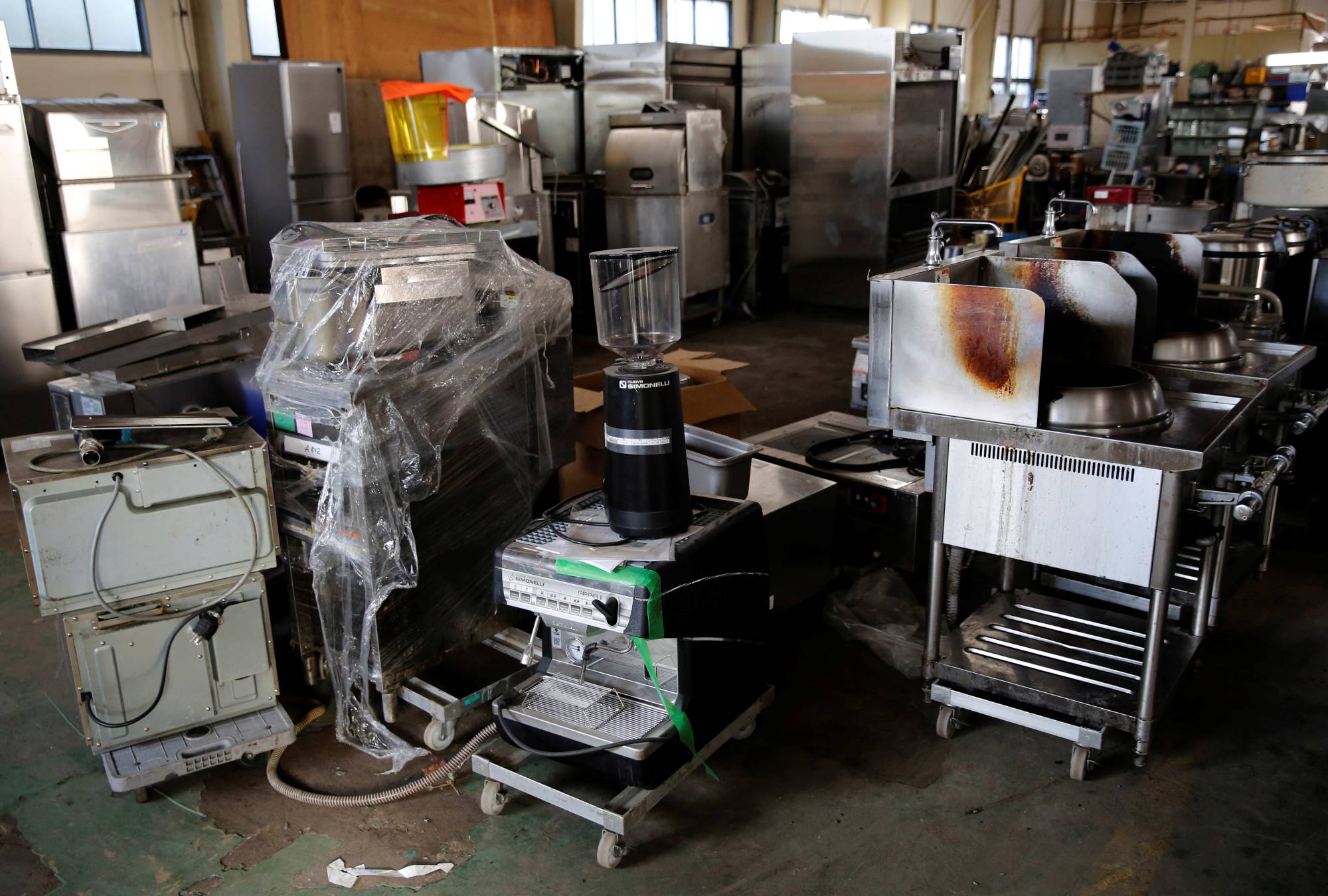 2nd hand shop kitchen equipment