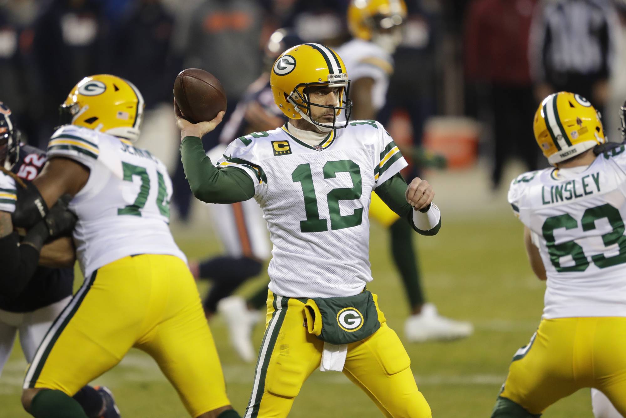 Aaron rodgers bears jersey hot sale
