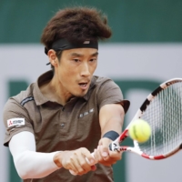 Yuichi Sugita will miss the Antalya Open in Turkey after testing positive for COVID-19. | AP / VIA KYODO