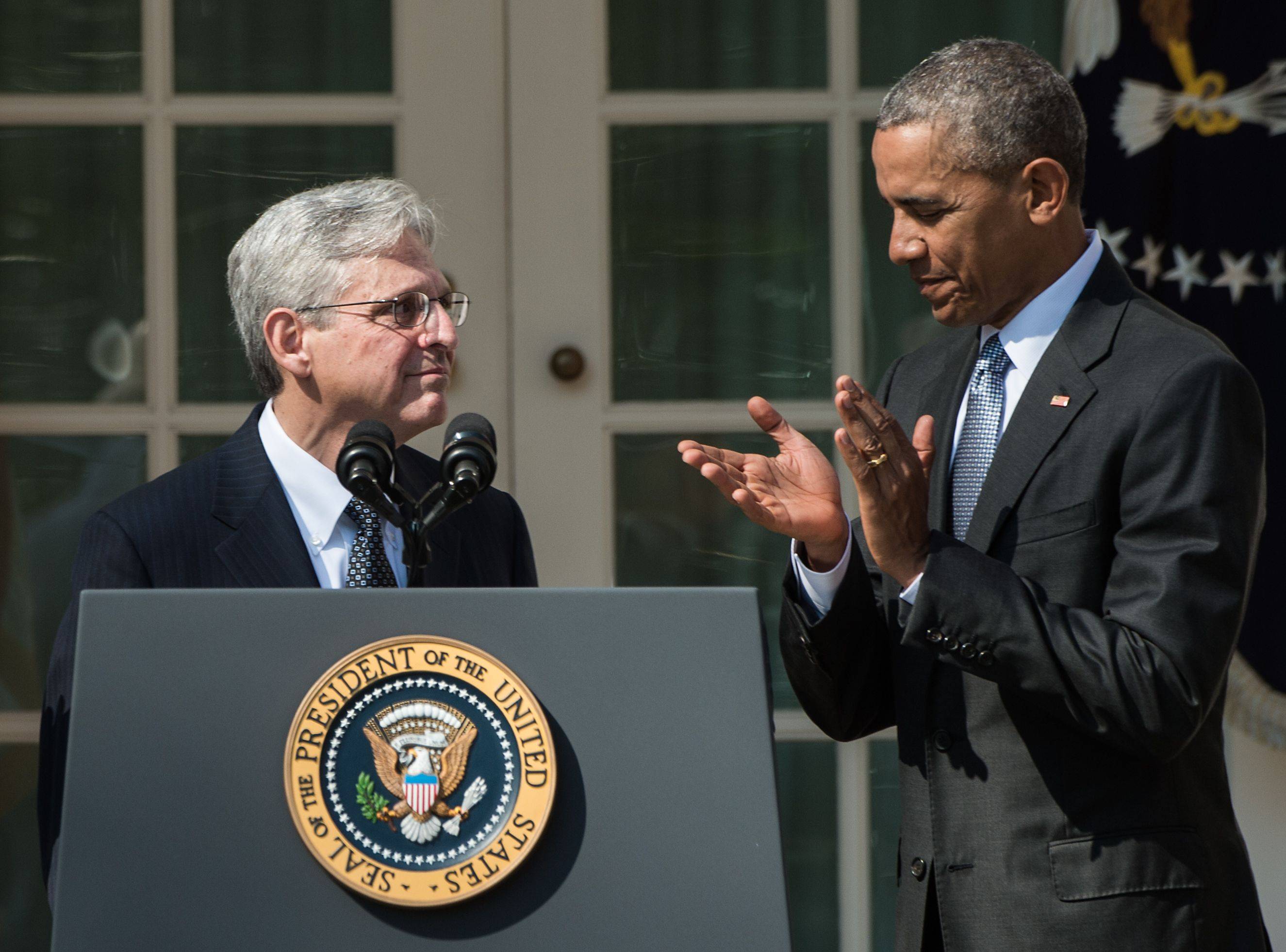 Garland supreme court clearance