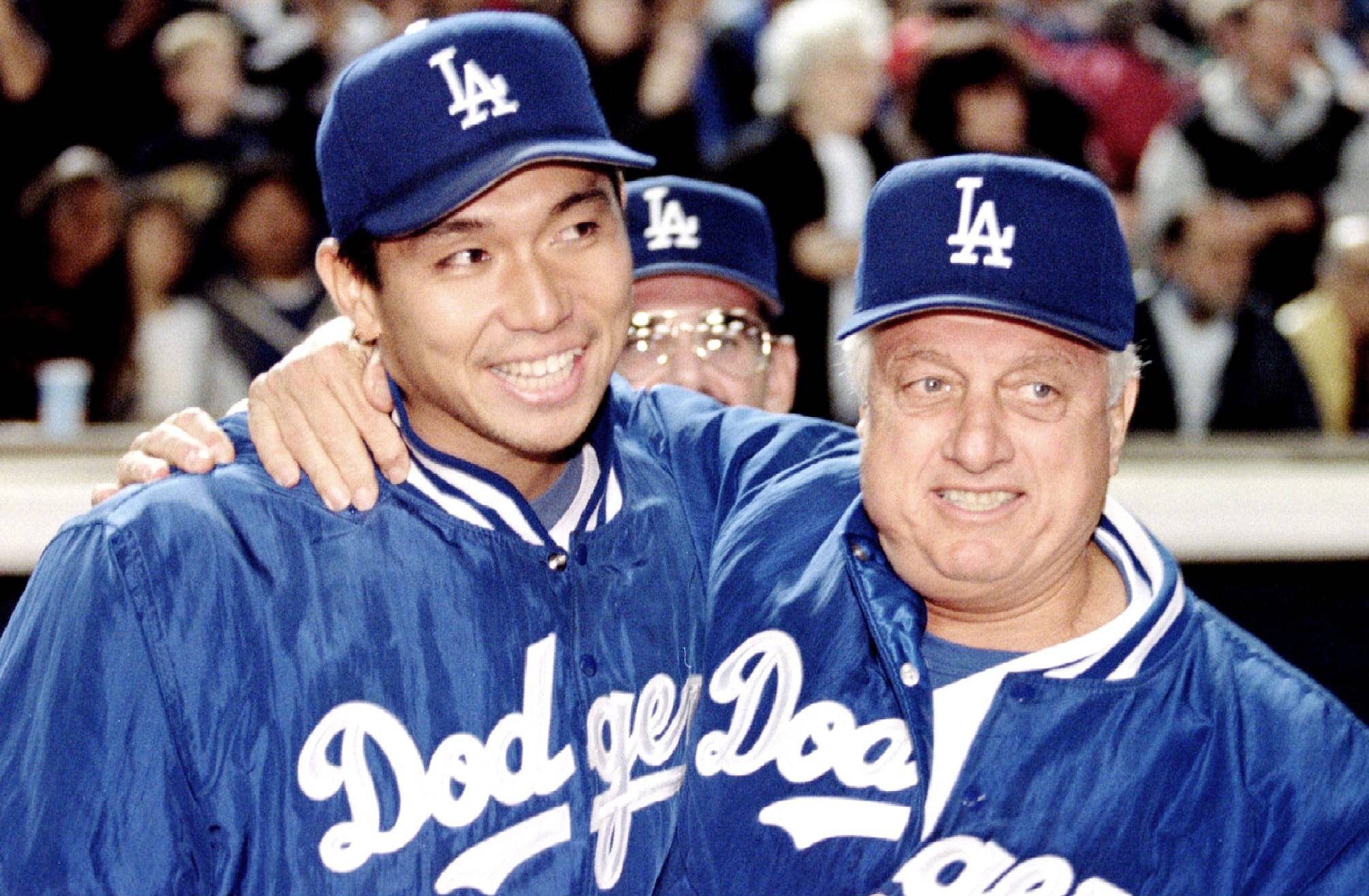 Hideo Nomo reacts to death of legendary Dodgers manager Tommy