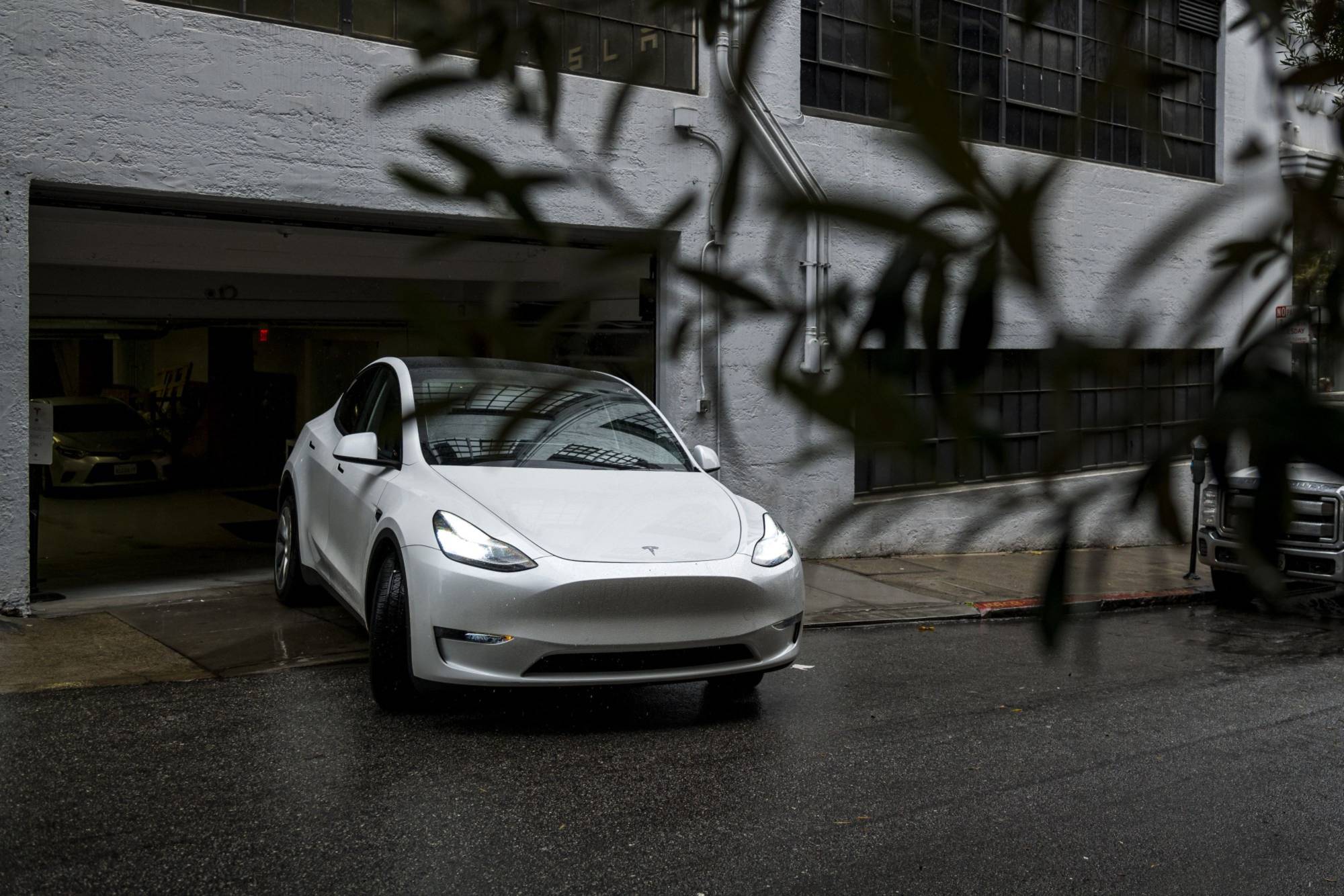 Tiny top tesla car
