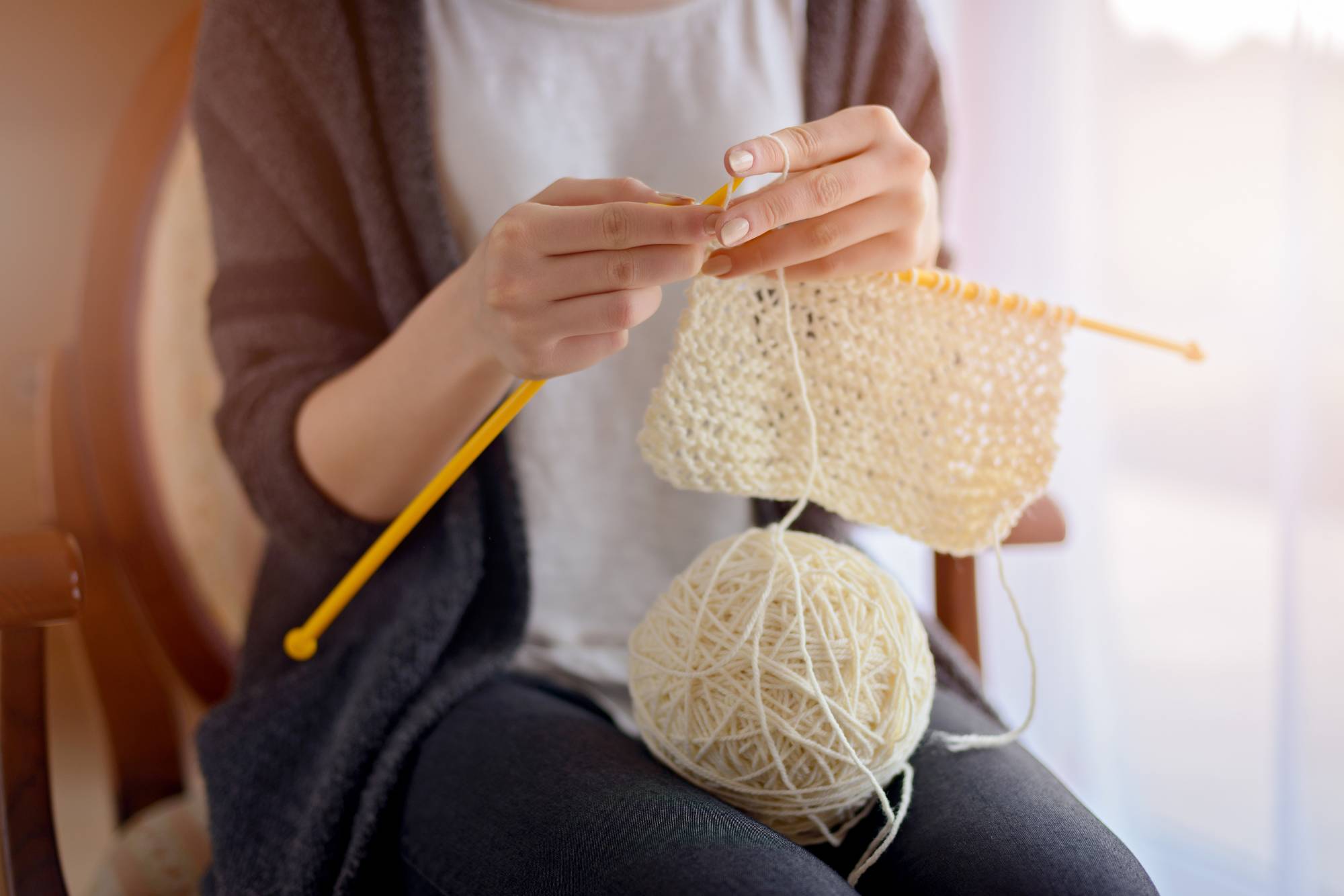 Nimble fingers: Whether you’re new to knitting or already a pro, these shops have yarn and patterns for all skill levels. | GETTY IMAGES