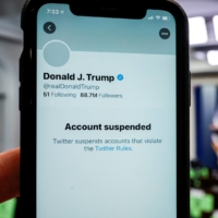 President Donald Trump was banned from Twitter in the wake of the attack on the U.S. Capitol. | REUTERS