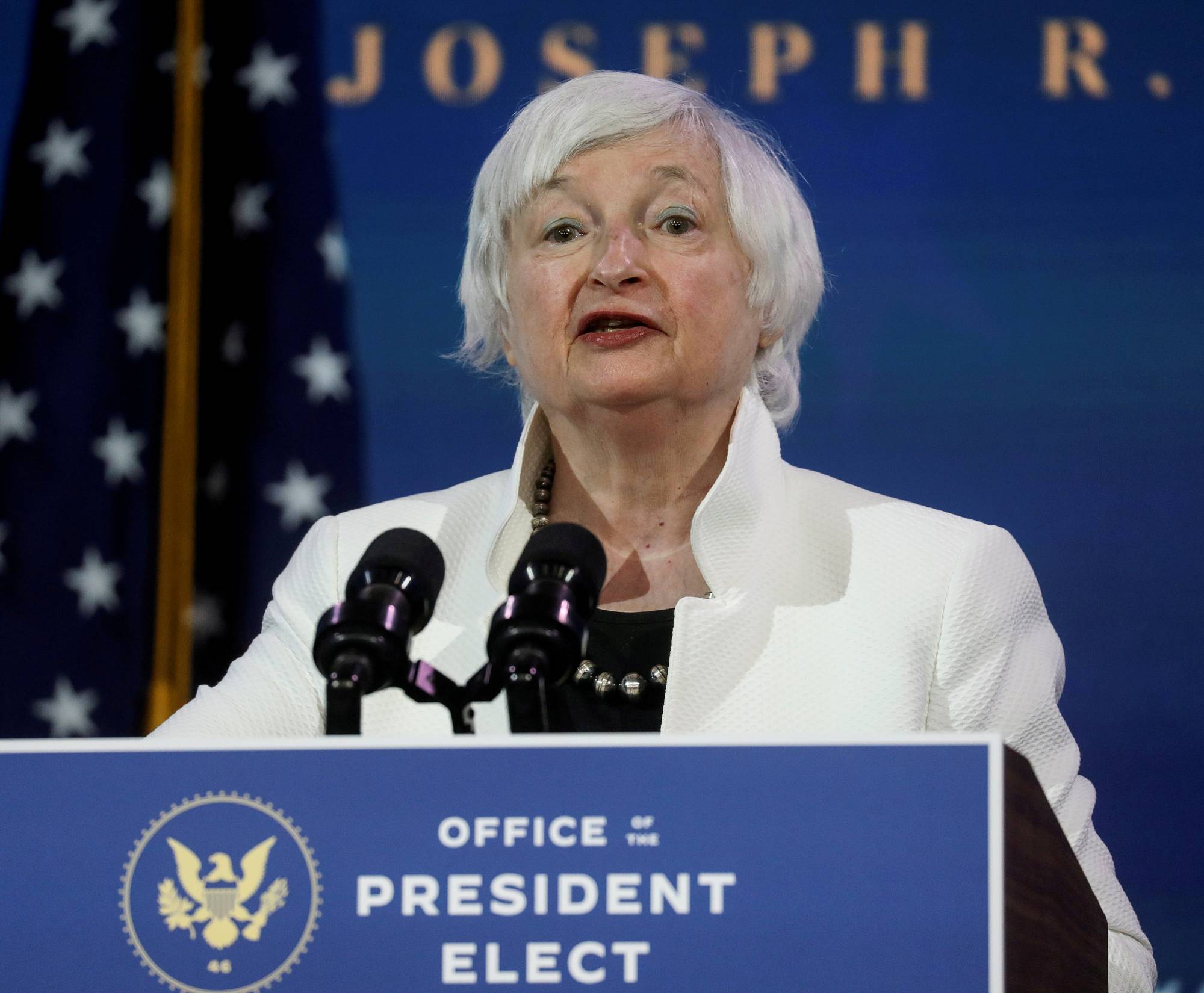 Janet Yellen, U.S. President-elect Joe Biden's nominee to be treasury secretary | REUTERS