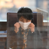 Justice Minister Yoko Kamikawa speaks during an interview on Jan. 19 about her mission to restore public trust in the nation’s justice system | RYUSEI TAKAHASHI

