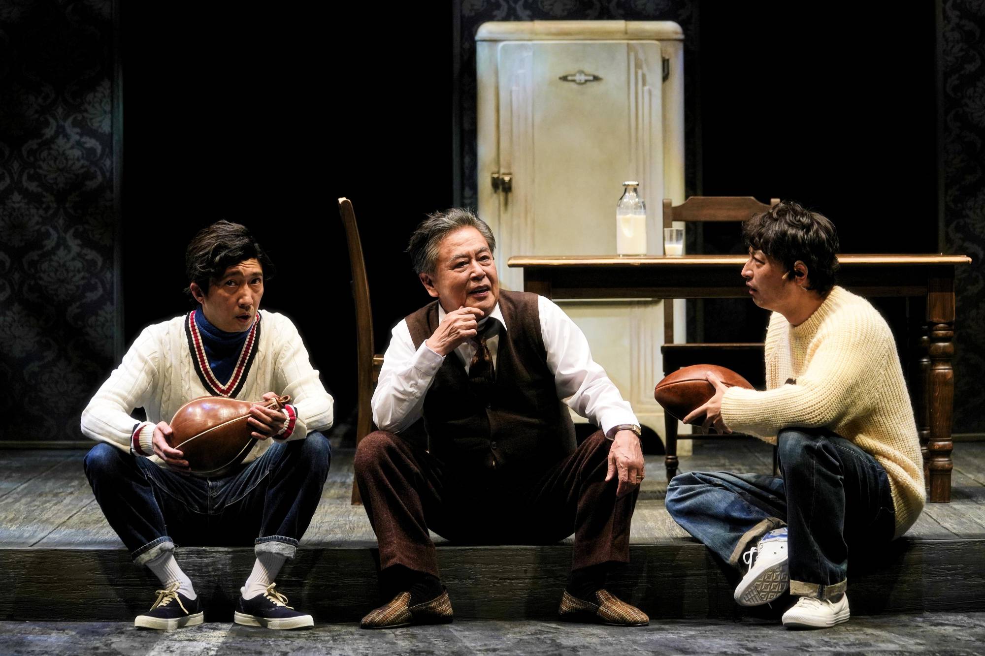 Old faithful: Directors are reviving proven hits such as 'Death of a Salesman' to cut costs amid the pandemic and draw in audience members who missed out on seeing the show during its initial run. | © SHINJI HOSONO 
