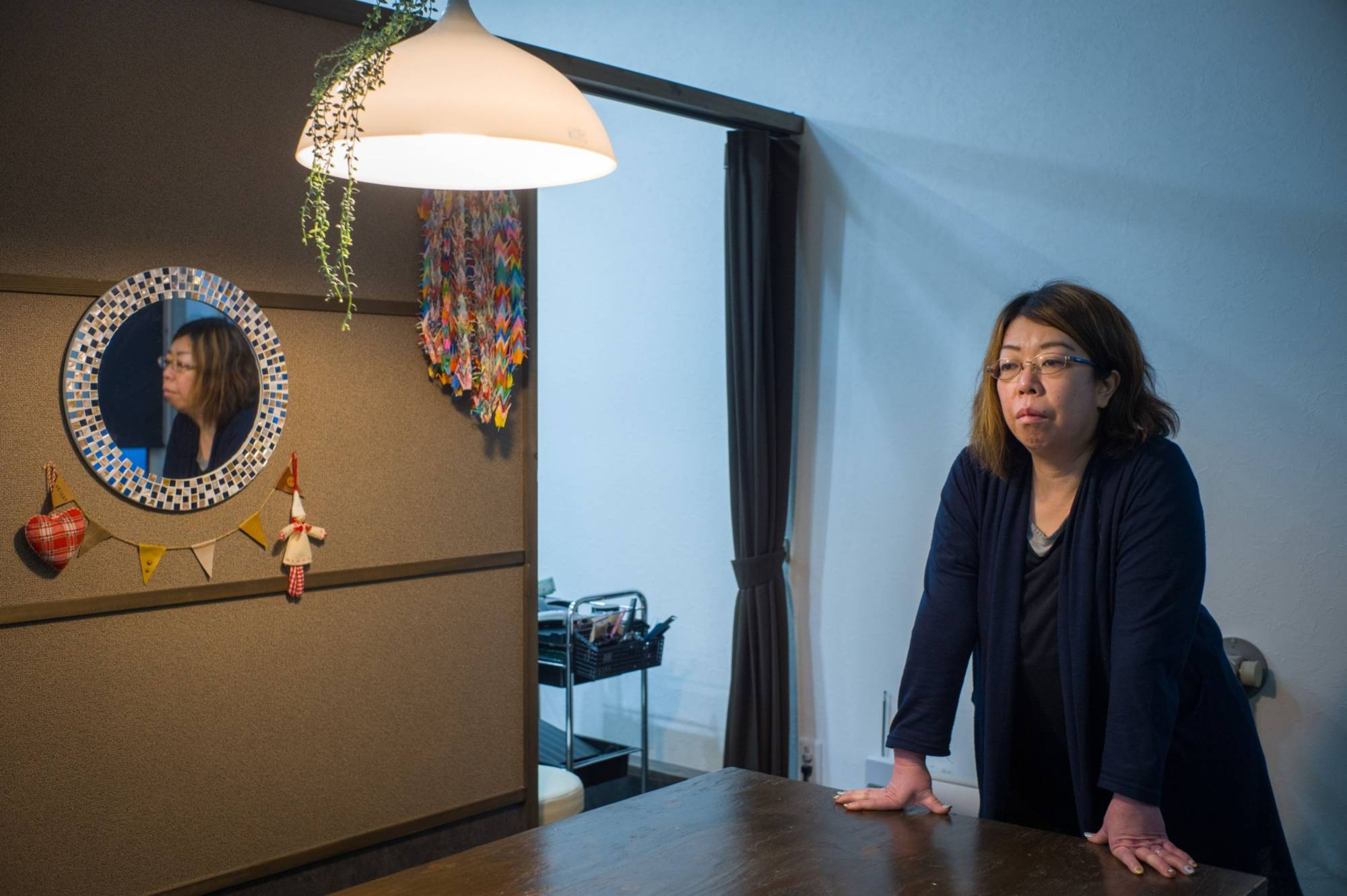 Nobuka Miki, a resident of Suttsu, Hokkaido, and co-leader of a group fighting against the town's attempt to host a nuclear waste storage facility, says the town's mayor isn't listening to residents. | BLOOMBERG