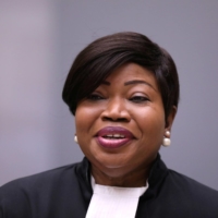 ICC prosecutor Fatou Bensouda attends a trial at the International Criminal Court in the Hague in July 2019. | POOL / VIA REUTERS
