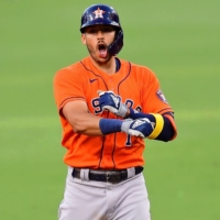 The Astros have signed a one-year contract with shortstop Carlos Correa worth a reported $11.7 million. | USA TODAY / VIA REUTERS
