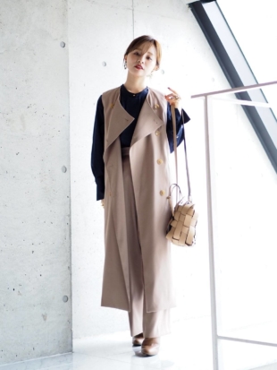 Petite section: Model and influencer Tanaka Akiko (aka Akiico) has partnered for a capsule collection with Cohina, a brand that caters to those under 155-centimeters tall. | COHINA