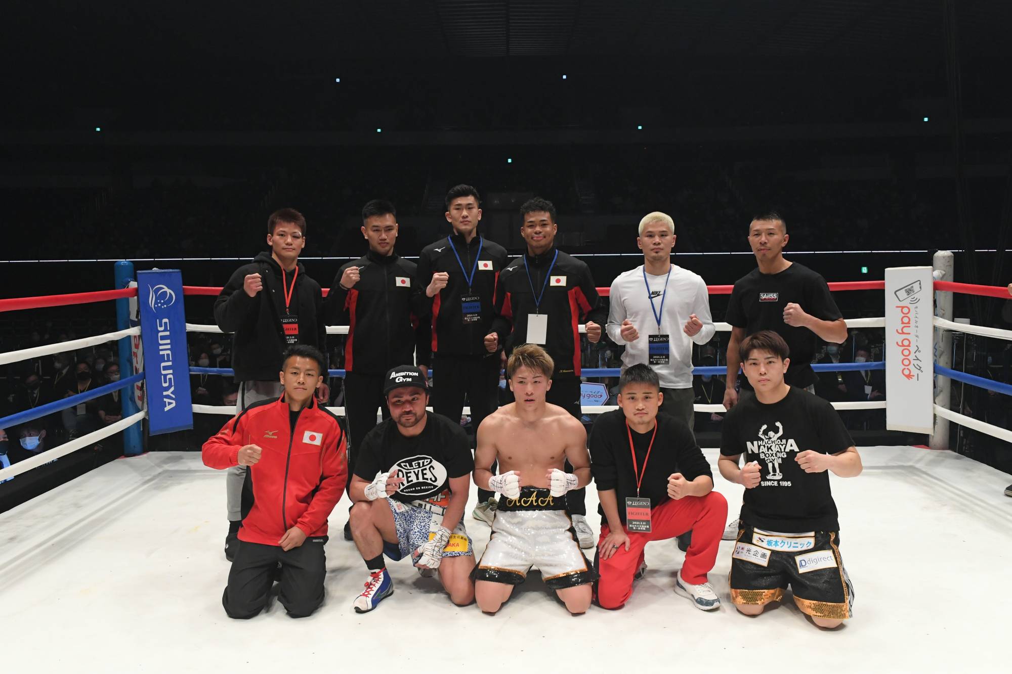 Participating fighters in Thursday's 