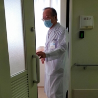 Manabu Yoneshima, manager of Municipal Tsuruga Hospital and Tokyo 2020 Olympic Games torch relay runner, says he feels torn between guilt and wanting to run.  | REUTERS