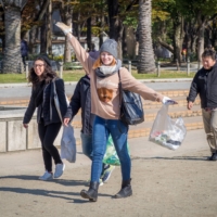 Hello work: Katrin Funk took what she learned from climate activism and brought it to her company. | COURTESY OF SMALL WORLD
