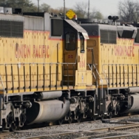 A Union Pacific Corp. train yard in Fort Worth, Texas | BLOOMBERG 