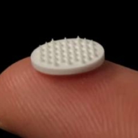 Japanese researchers hope the patch will be used for COVID-19 vaccines in the future. | MATSUHIKO NISHIZAWA
