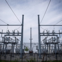 An electric repeater station in Aurora, Illinois | BLOOMBERG 