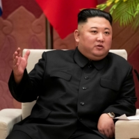Kim Jong Un, North Korea\'s leader, attends a meeting in Hanoi in 2019. | POOL / VIA REUTERS 