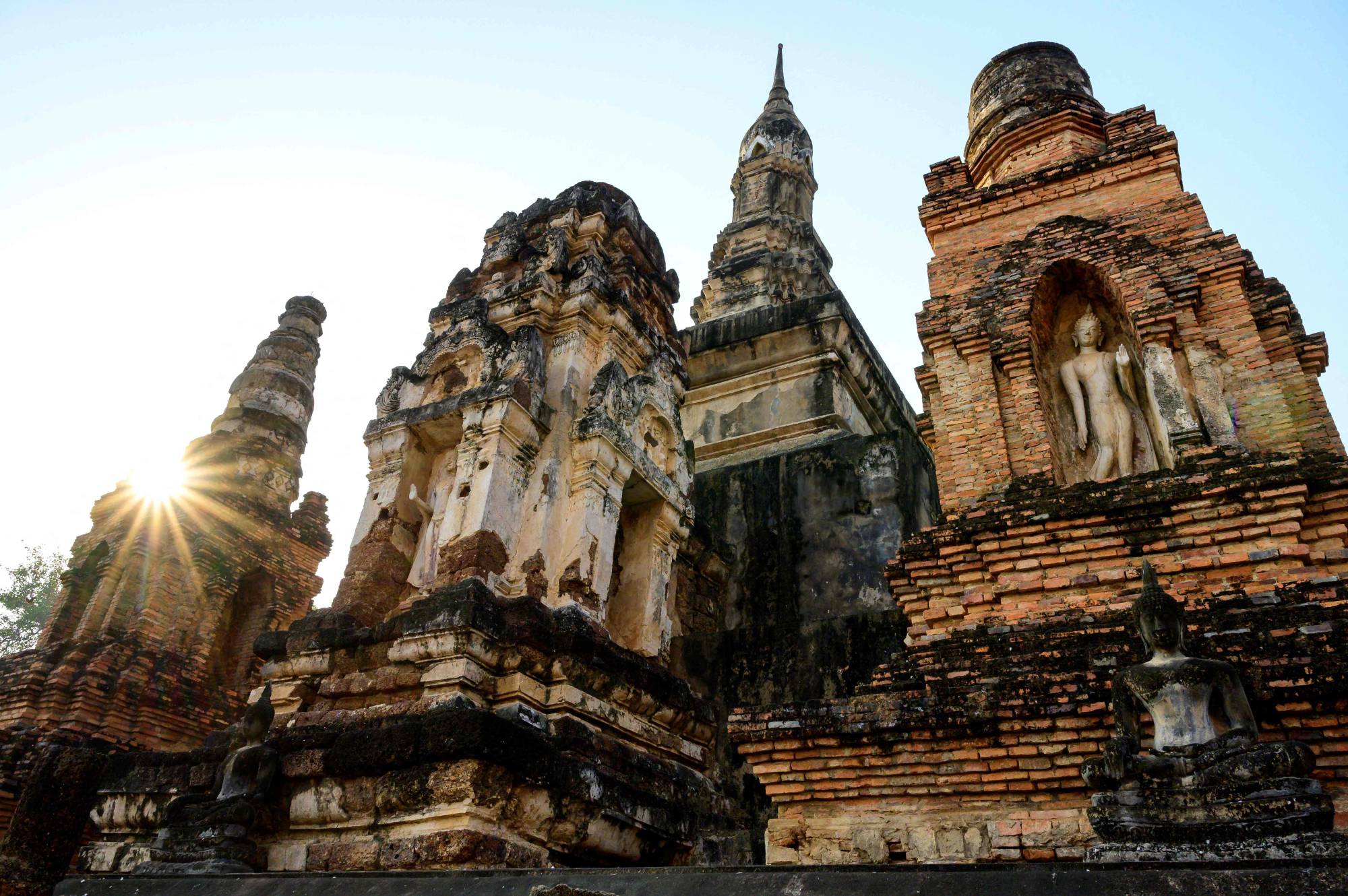 Wat Mahathat in the Sukhothai Historical Park, some 430km north of Bangkok | AFP-JIJI