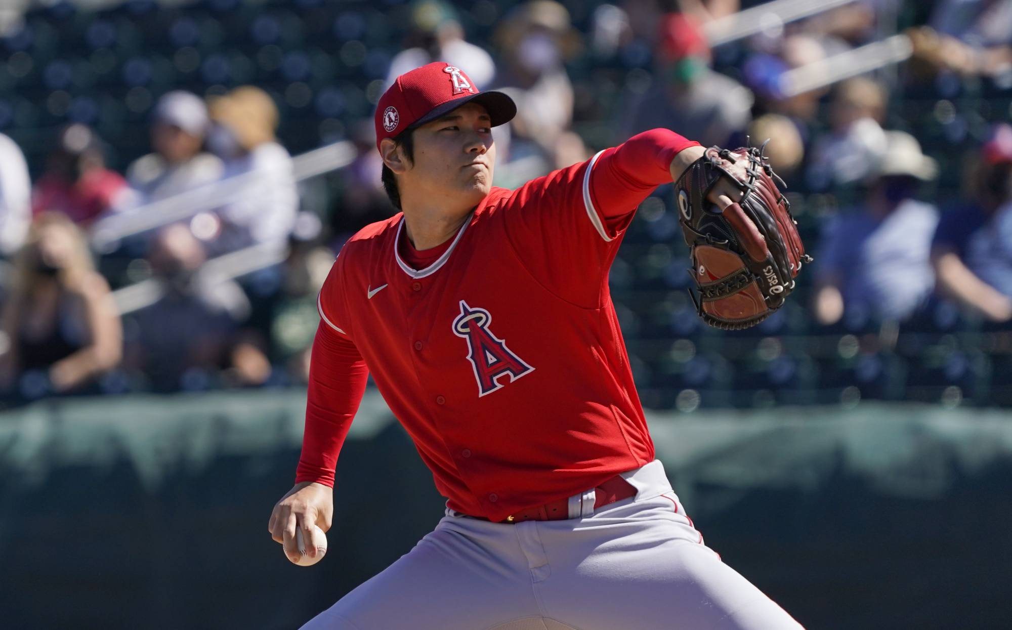 Shohei Ohtani fans five in impressive spring pitching debut The Japan