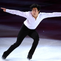 Nathan Chen performs during the Skating Spectacular event at the 2021 U.S. Figure Skating Championships in Las Vegas on Jan 17. | USA TODAY / VIA REUTERS
