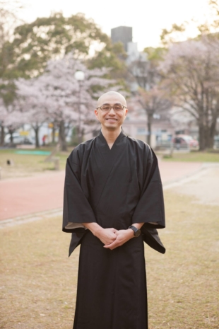 Shinsui Kobayashi, head priest of Kokunji temple in Fukuoka | COURTESY OF SHINSUI KOBAYASHI 