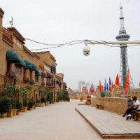 A security camera in Kashgar, in China\'s Xinjiang Uyghur Autonomous Region | REUTERS 