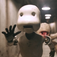 Into the unknown: In Takahide Hori’s stop-motion animated film, a cyborg explorer finds himself in a subterranean society populated by clones and monsters.  | © 2021 MAGNET / YAMIKEN
