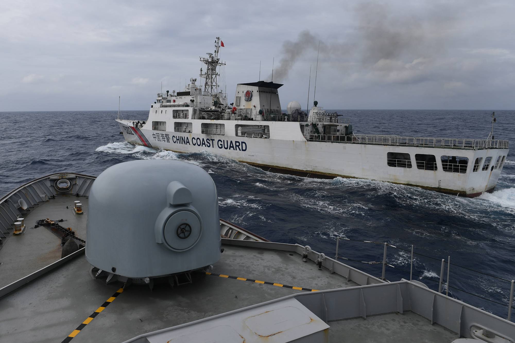 A new law enacted in February has given sweeping powers to the China Coast Guard, but its full geographical scope is, as yet, unknown. | ANTARA FOTO / M RISYAL HIDAYAT / VIA REUTERS