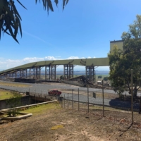 A coal conveyor from the Australia\'s Loy Yang coal mine, the source of coal for the Japanese Hydrogen Energy Supply Chain project.    | REUTERS