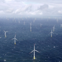 Power-generating windmill turbines near the island of Amrum, Germany.  | REUTERS
