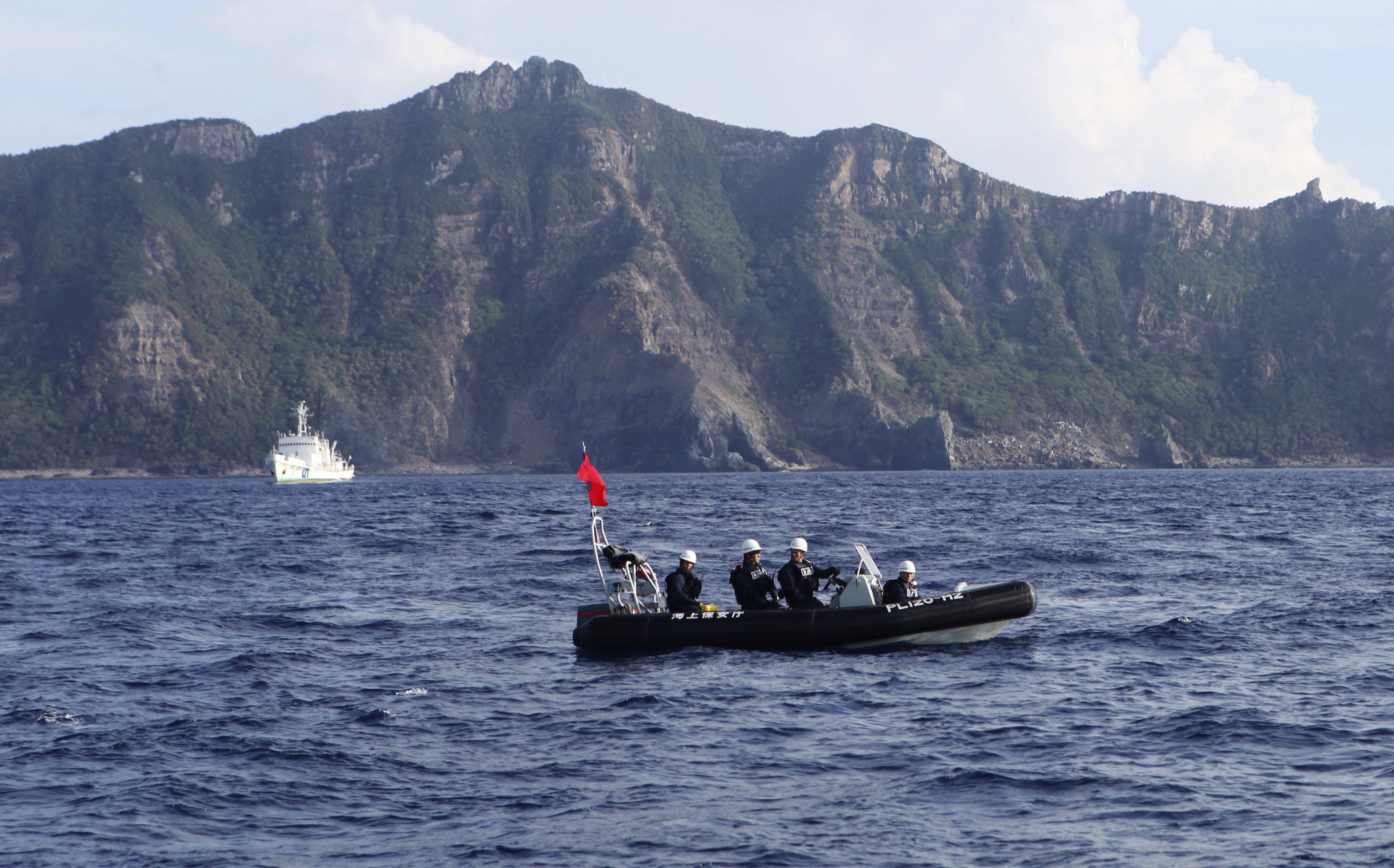 Protecting the waters around the Senkaku Islands has become a priority for Japan in the wake of China's adoption of its new coast guard law. | REUTERS