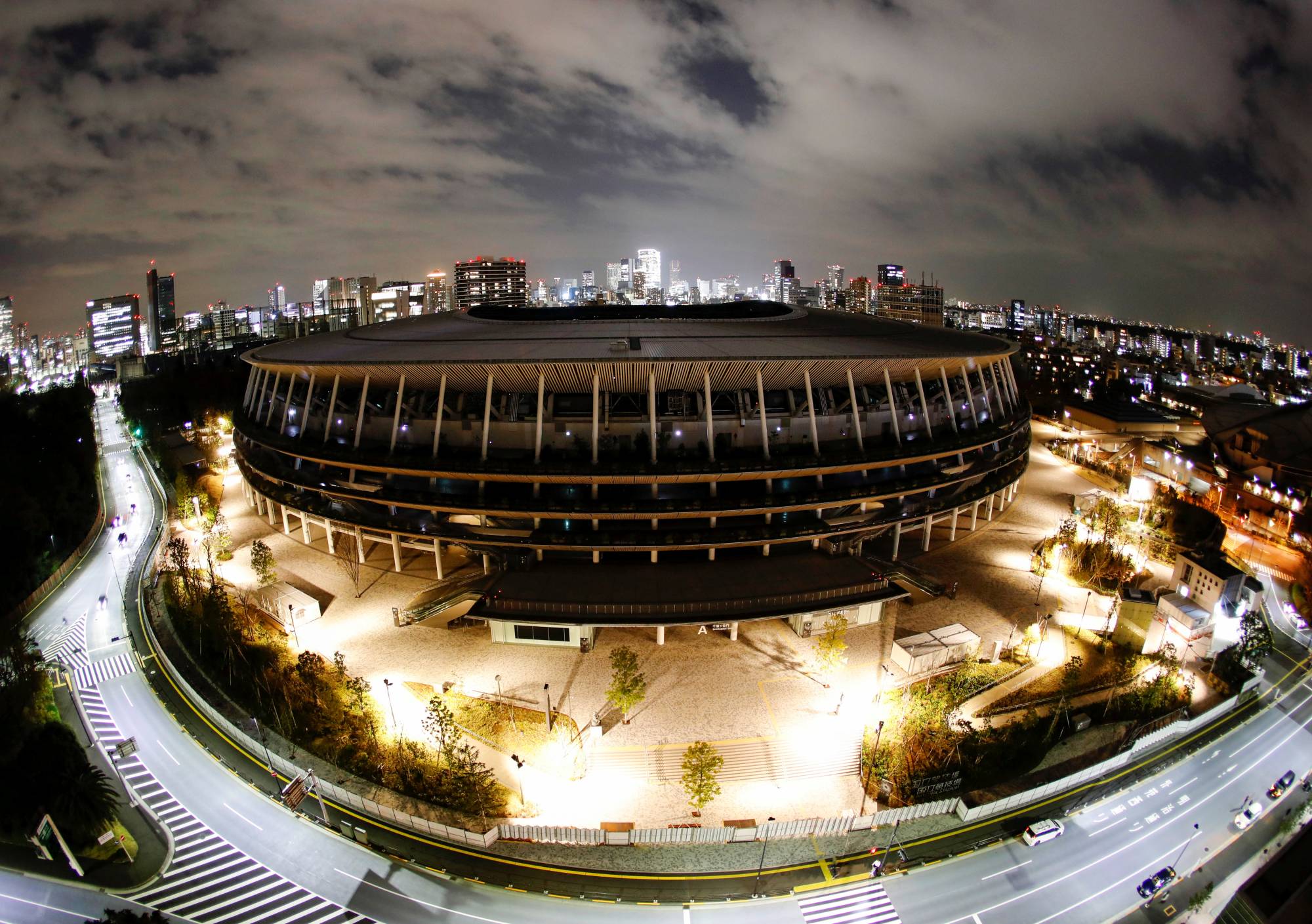 The National Stadium, the main stadium for the Tokyo 2020 Olympics and Paralympics | REUTERS