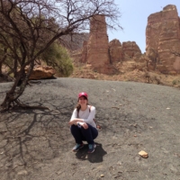 Laura Garcia Velez in the Tigray region of Ethiopia in 2017 | LAURA GARCIA VELEZ / VIA REUTERS 