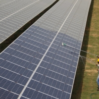 Despite its progress, India\'s solar push has some limitations including high capital costs, scarcity of land and the need for sunny weather.  | REUTERS