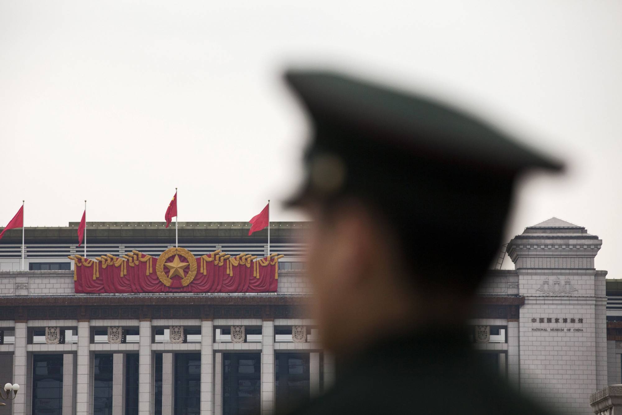 China’s military is thought to have instructed a hacker group to conduct cyberattacks on Japanese companies and research institutes. | BLOOMBERG