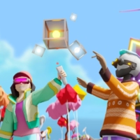 Avatars in Soho Plaza, part of the virtual world Decentraland | MARTIN SHIBUYA, ART DIRECTOR / THE DECENTRALAND FOUNDATION / VIA REUTERS  