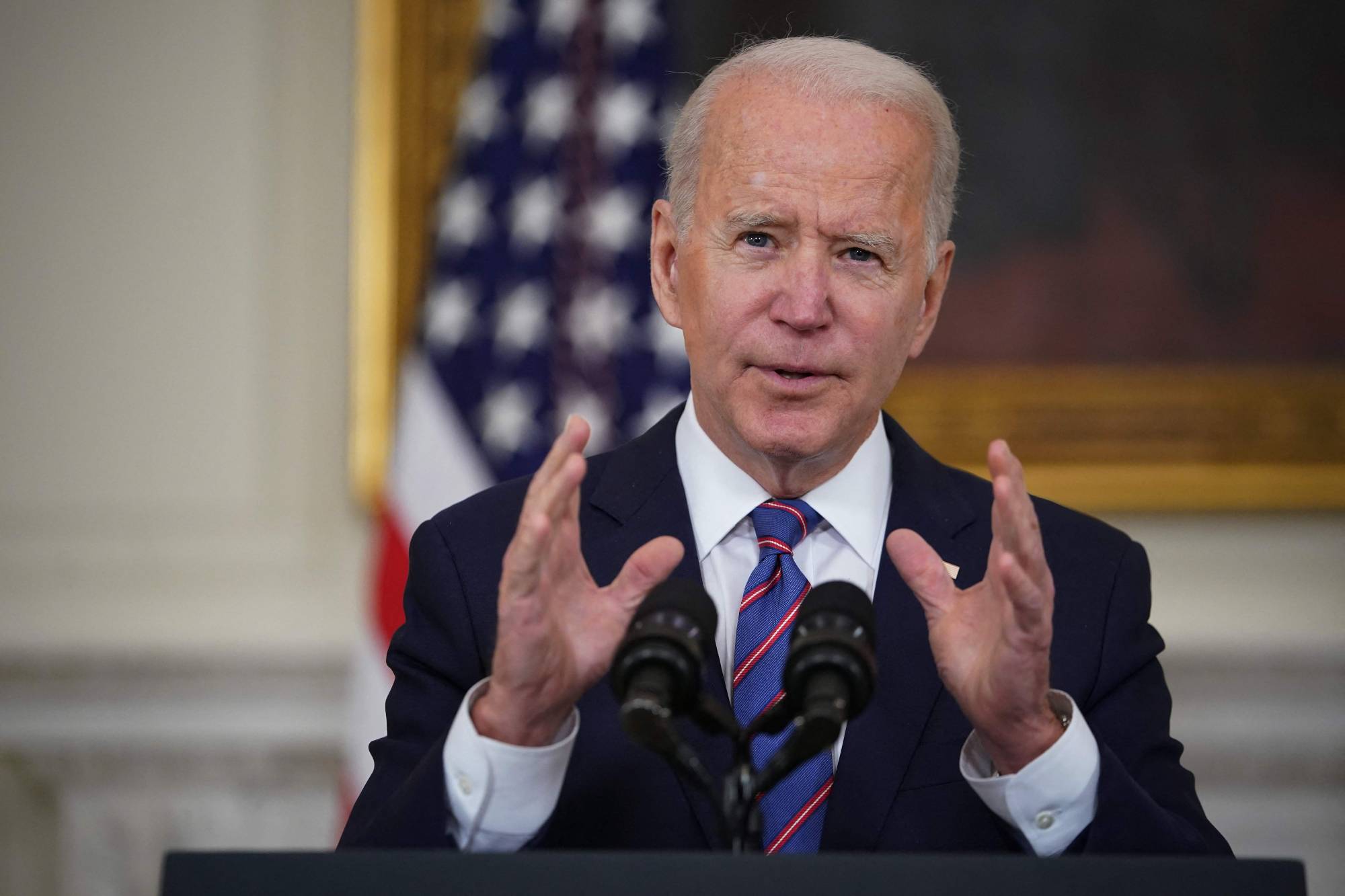 President Joe Biden will announce Thursday that the United States intends to cut planet-warming emissions nearly in half by the end of the decade, a target that would require Americans to transform the way they drive, heat their homes and manufacture goods. | AFP-JIJI