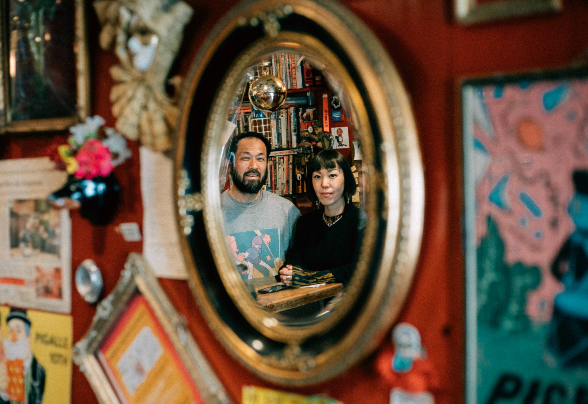 Hide (left) and Chie Yamada founded craft beer bar and bottle shop Pigalle in 2010. They penned 'Pigalle: Welcome to Small World' with Somekind Japan. | NATHALIE CANTACUZINO 