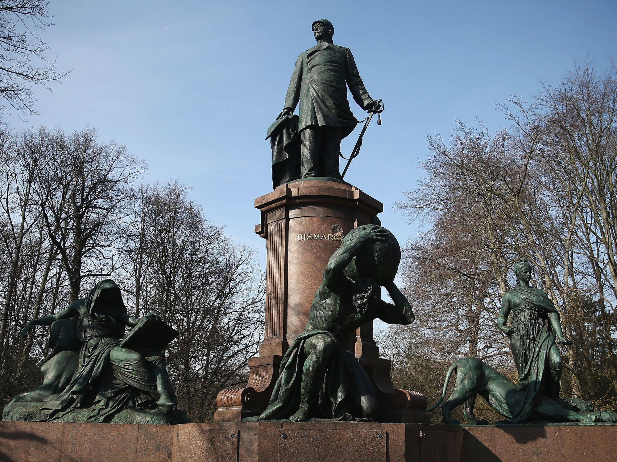 The Otto von Bismarck Memorial in the Tiergarten, Berlin | Getty Images / via Bloomberg 