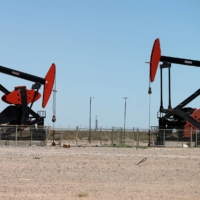 Oil pump jacks in the Patagonian province of Neuquen, Argentina, in January 2019 | REUTERS