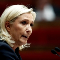 Marine Le Pen, leader of the far-right National Rally party | REUTERS