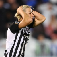 Takuma Asano has left Partizan, for whom he has scored 18 goals this season, over unpaid salary. | REUTERS