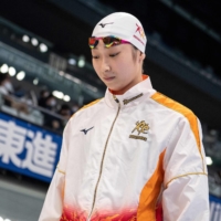 Japan\'s Rikako Ikee, who this year won a place on Japan\'s Olympic swim team about two years after being diagnosed with leukemia, on Friday rejected social media messages calling for her to quit the Tokyo Games or oppose them. | AFP-JIJI