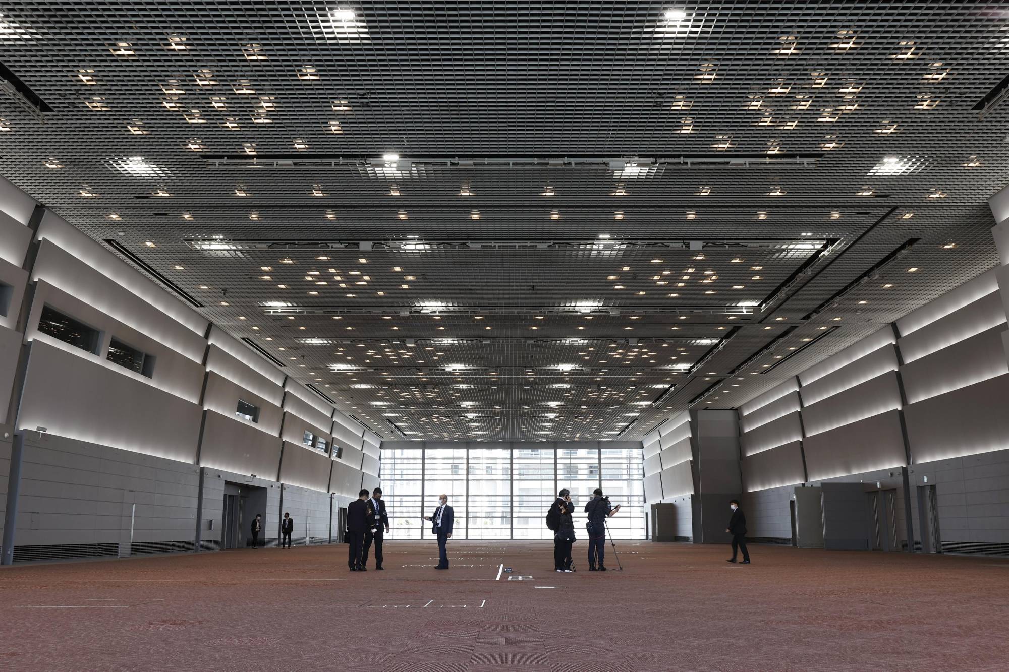Osaka International Convention Center in the city of Osaka is set to be used as a state-run mass inoculation center for coronavirus vaccinations from May 24. | KYODO