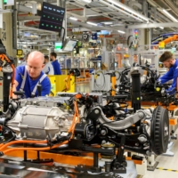 A production line for the electric Volkswagen model ID.3 in Zwickau, Germany | REUTERS 